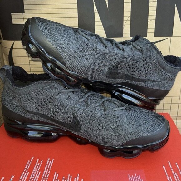 NEW Nike Air VaporMax 2023 Flyknit Anthracite Black DV1678-006 Men Size 9.5 main image 5